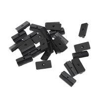 Magideal - 100 Piezas De Sujetadores Para Terrazas, Sujetadores Para Pisos, Fáciles De Instalar, Resistentes, Profesionales, Prácticos, Accesorios Para Tableros