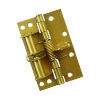 Magideal - Bisagra De Puerta Con Resorte De Posicionamiento, Cierre Automático De Alta Resistencia, Hardware Desmontable, Dispositivo Para Cajón De Puerta De Oro