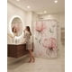 thumbnail image 4 of Set Cortina De Bano Disenos Modernos 180x180 Mas Forro Protector, 4 of 6