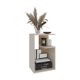 thumbnail image 4 of Mesa Lateral 63,4X39,8X30 Cm Beige Y Café Claro, 4 of 9