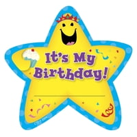 Insignias Adhesivas Creative Teaching Press Birthday Star, Paquete De 36