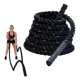 thumbnail image 1 of Cuerda de Batalla Battle Rope 9 m x 38 mm para Entrenamiento Crossfit Fitness, 1 of 3