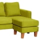 thumbnail image 4 of Seccional Venecia Intercambiable Tela Velvet Pistacho, 4 of 5