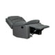 thumbnail image 2 of Berger Reclinable Individual Moderno New Praga Daniels Gris, 2 of 3