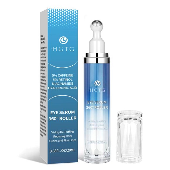 Sérum de Ojos HGTG 5% Cafeína y Retinol 20 ml Roller