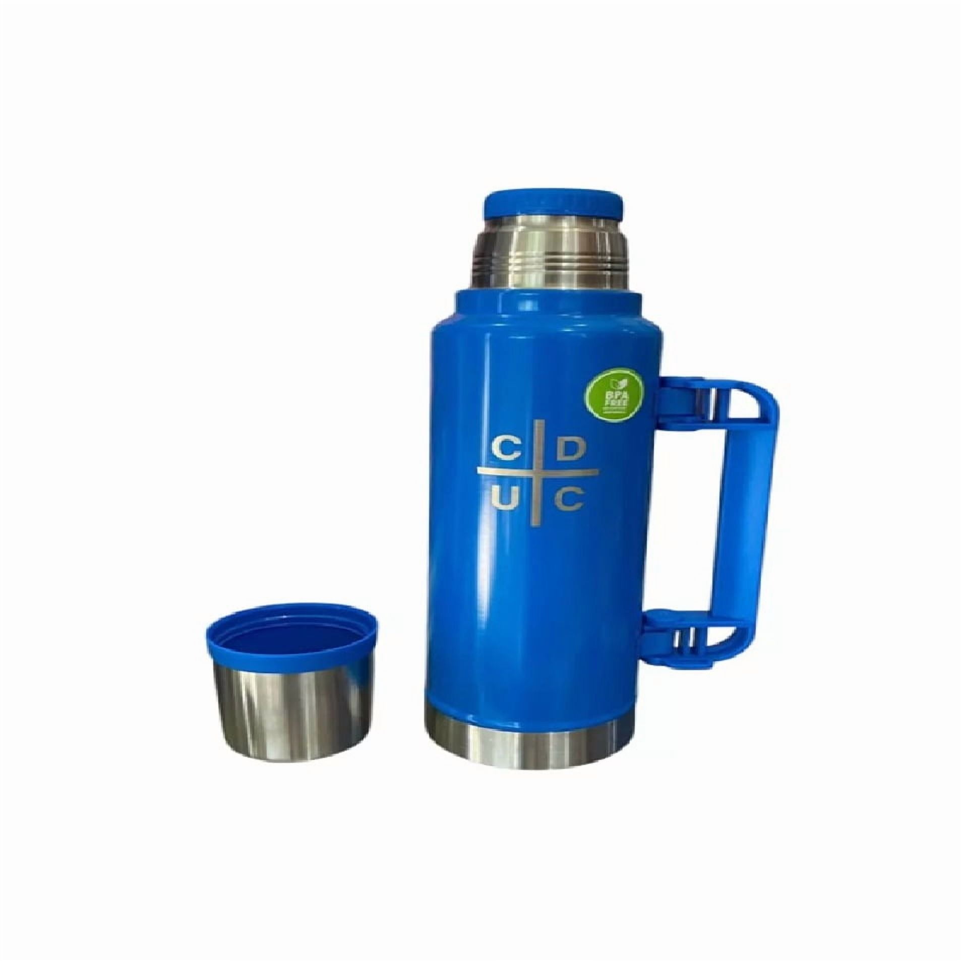 Fanaticos - Termo Universidad Católica 1,5l Acero Inoxidable Oficial