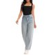 thumbnail image 2 of INSPIRE CHIC Camisetas sin mangas para mujer Regreso a clases Cuello cuadrado Sin mangas Básico Ajustado Camisetas XS Negro, 2 of 5