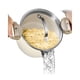 thumbnail image 1 of Stock Pot Gotham Steel de 5 litros con tapa de colador, antiadherente, color crema, 1 of 8