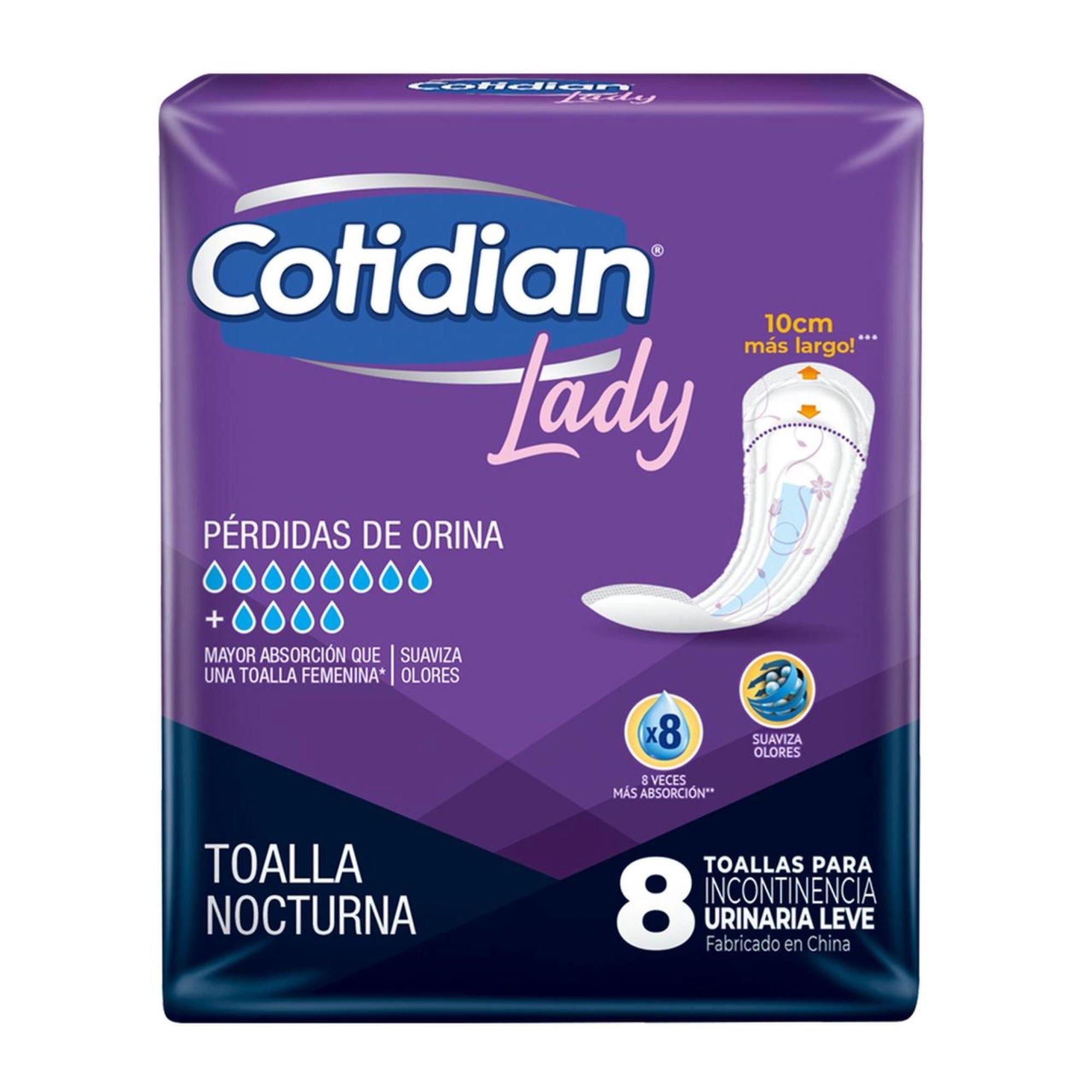 Toalla Incontinencia Nocturna 8 Un Cotidian Lady