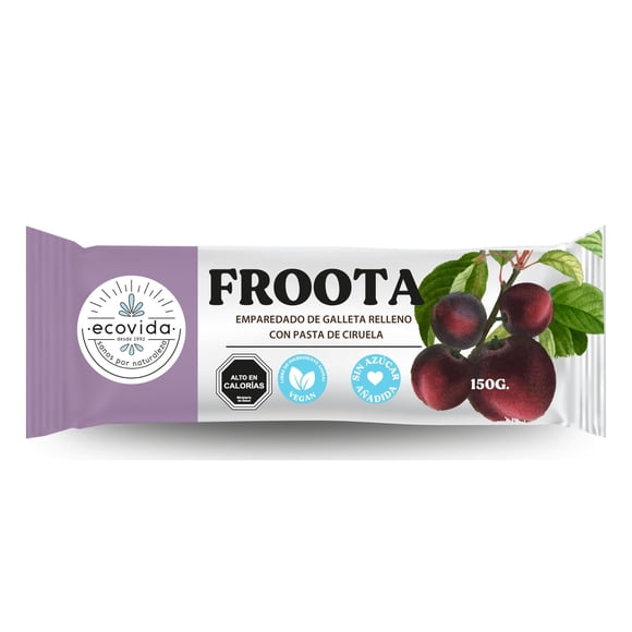 Galleta Rellena Ciruela Bolsa, 150 g