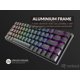 thumbnail image 5 of Teclado mecánico Ranked G65 de 68 teclas, RGB, aluminio negro, 5 of 9