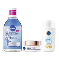 Nivea Micelar Bifásica + Bakuchiol Día +Protector Solar