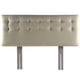 thumbnail image 1 of Respaldo Cama Botone 1.5 Plaza Pu Beige, 1 of 4