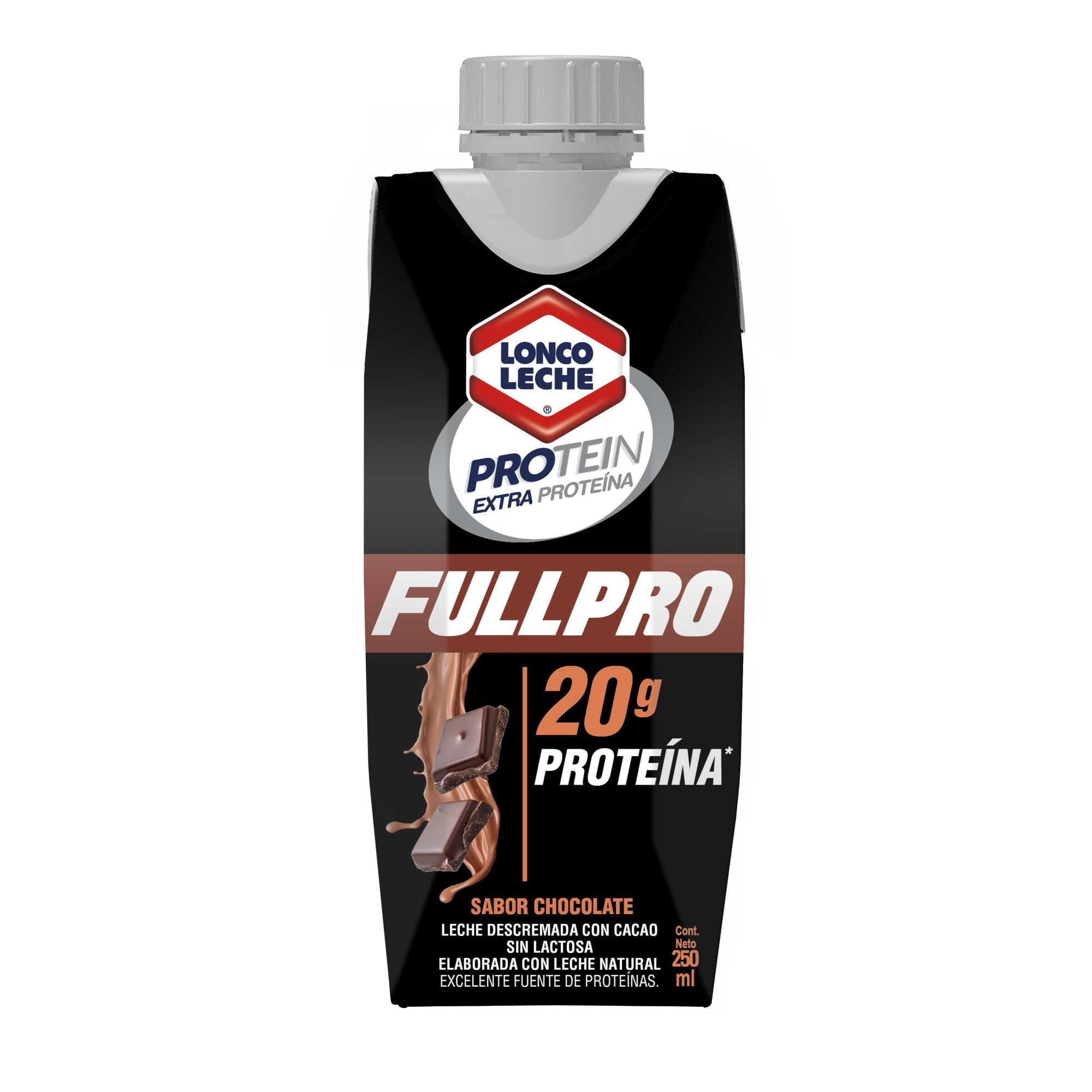Leche Full Pro Chocolate 250 ml Loncoleche