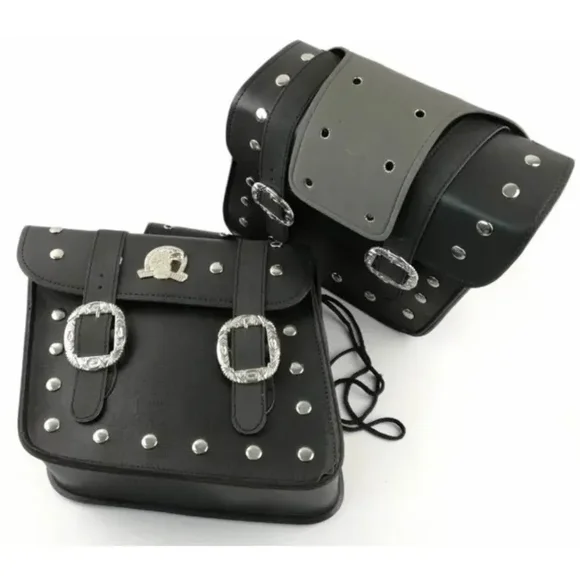 Alforja o bolsa tipo chopper para motos