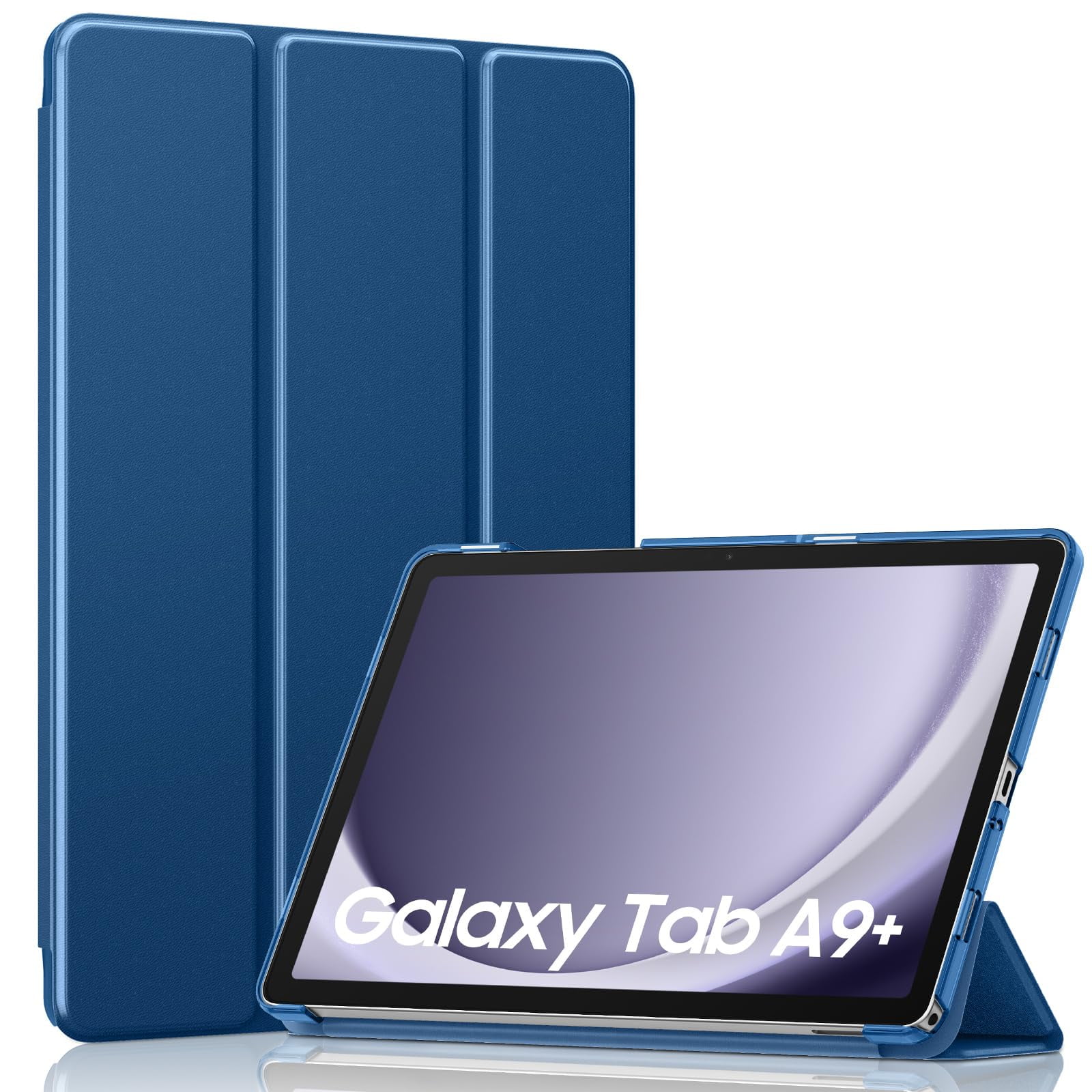 Funda Moko Para Samsung Galaxy Tab A9 Plus De 11 Pulgadas 2023, Color Azul Oscuro