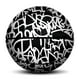 thumbnail image 2 of Balón de Baloncesto de Goma Premium Xcelerate Graffiti Blanco talla 7, 2 of 2
