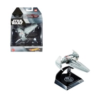 Vehículo De Colección Mattel Hot Wheels Star Wars Nave Sith Inflitrator