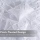 thumbnail image 4 of Juego de fundas de edredón Litanika White Queen Pinch Pleat, 3 piezas, 4 of 7