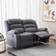 thumbnail image 2 of Sofá 2 Cuerpos Reclinable Moderno Gris New Praga 8041lffgr, 2 of 11