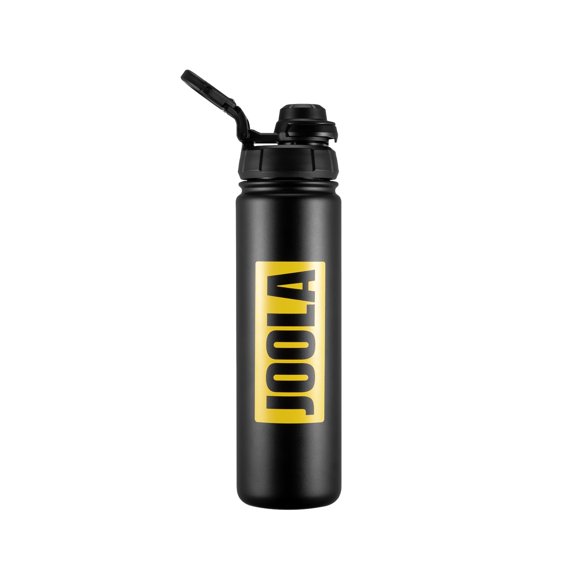 Botella de agua JOOLA 650 mL negro/amarillo