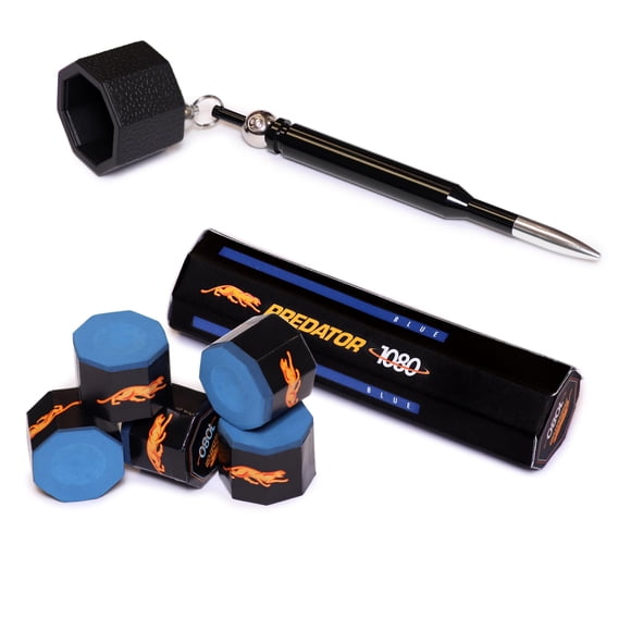 Porta Tiza para Taco OKKO 10 cm Negro + Tiza Predator