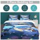 thumbnail image 5 of Squirtle Bed Duvet Cover Funny Anime Cartoon Bedding Sets Lightweight 3 Piece Comforter Sets, 5 of 5