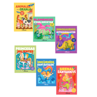 Penguin Random House - Libro Pack Libros Aventuras Para Colorear