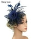 thumbnail image 1 of Elegant Tea Party Fascinator Hat for Women - Feather Mesh Net Veil with Feather Trim - Perfect for Weddings, Halloween Parties, and Special Occasions, 1 of 5