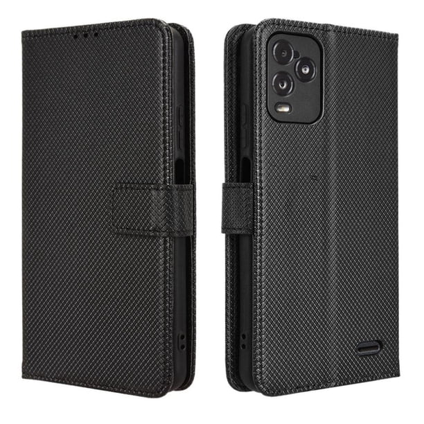 Funda Billetera para con Ranuras y Soporte Azul