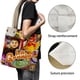 thumbnail image 3 of La Granja de Zenón Bolso de tela con estampado de lienzo para mujer, bolsa de compras reutilizable y estética, con cremallera interior, regalo para mujer, 35 × 40 cm., 3 of 6