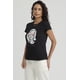 thumbnail image 4 of Polera Mujer Print Mujeres Con Aplicación Negro, 4 of 8