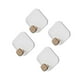 thumbnail image 2 of 4 Piezas Ganchos Para Toallas De Baño Ganchos Multifuncionales Para Baño Sombreros De Oficina Blanco, 2 of 3