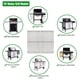 thumbnail image 3 of Parrillas para asador a gas LOCVCDA de acero inoxidable de 44,5 cm, 2 piezas, 3 of 5