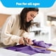 thumbnail image 4 of Kit de manta sin costura YourFleece 152 × 152 cm Lavanda/Morado, 4 of 7