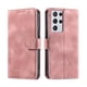 thumbnail image 5 of Funda Cartera para Samsung Galaxy S21 Ultra Tapa con Ranuras, Soporte y Correa Rosa, 5 of 5