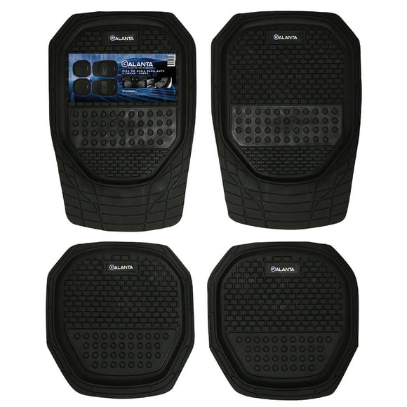 Alfombra 4 Piso de Goma Auto Suv Galanta Universal Ajustable