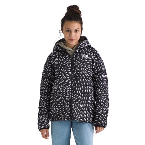 Chaqueta The North Face Para Niñas, Reversible, Con Capucha, Talla Xs