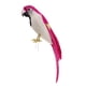 thumbnail image 2 of simulación artificial con plumas loro pájaro modelo animal decoración del hogar d, 2 of 5