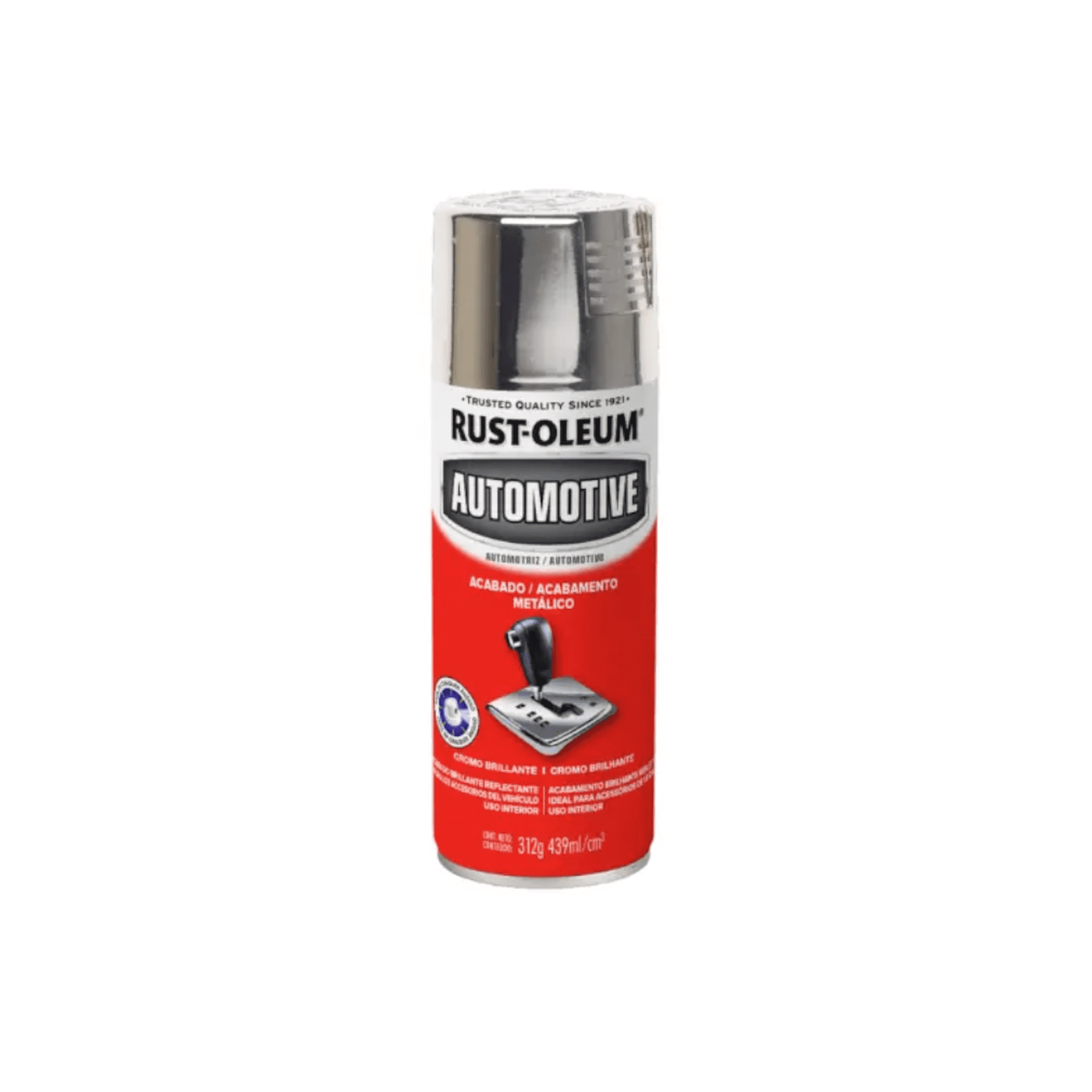 Rust Oleum - Pintura Metálica Color Cromo Brillanterust-oleum 312g
