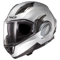 Casco Modular Ls2 Valiant Ii Gloss Silver X-Small