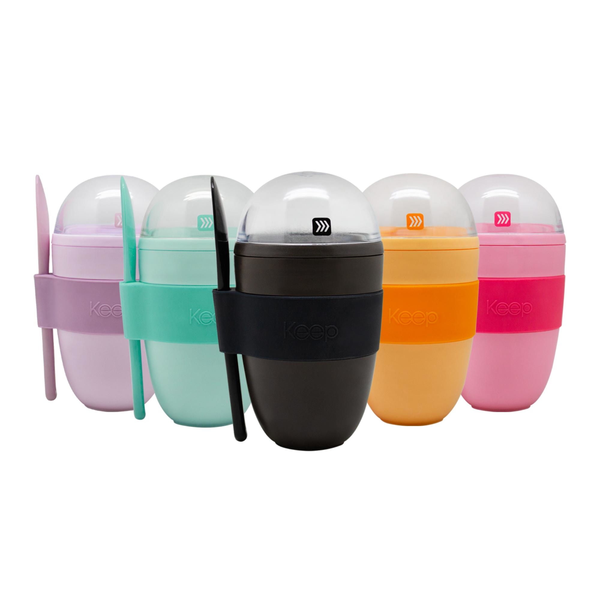 Vaso Yoghurt 330ml Polipropileno, Color Surtido 1 Un 1 Piezas Keep