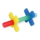 thumbnail image 1 of Teether Itzy Ritzy Teensy Tube, silicona suave, arcoíris, 1 of 7
