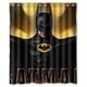 thumbnail image 1 of Cortina de ducha de Batman, juego de cortina de baño con ganchos, tamaño 60 x 72 pulgadas, 1 of 3