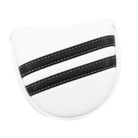 Magideal - Funda Para Palo De Golf, Funda Para Cabeza De Palo De Golf, Funda Para Palo De Golf Para Hombre Y Mujer, De Piel Sintética Para Exteriores, Se Adapta Blanco