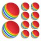 thumbnail image 1 of 10 Pelotas De Golf Regalo Para Golfistas Entrenamiento De Golf Para Campo De Prácticas Interior Patio Trasero Color Rojo, 1 of 5