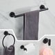 thumbnail image 4 of Toallero de baño de acero inoxidable con gancho para barra de toalla, juego de toallero, 4 of 5