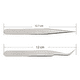 thumbnail image 5 of Set Pinza Curva +pinza Recta Extensiones De Pestañas Colores, 5 of 6