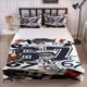 thumbnail image 1 of 3pcs Creative Collage 67 Themed Bedding Set Including Duvet Cover And Pillowcases Soft, 1 of 5