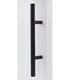 thumbnail image 2 of Tirador Puerta Odis 9680 - Negro, 2 of 7